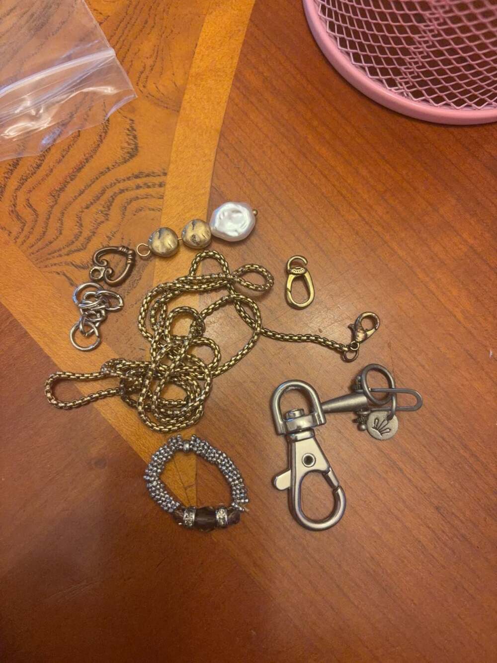 Brighton Collectibles Assorted Jewelry and Keychain Parts Lot